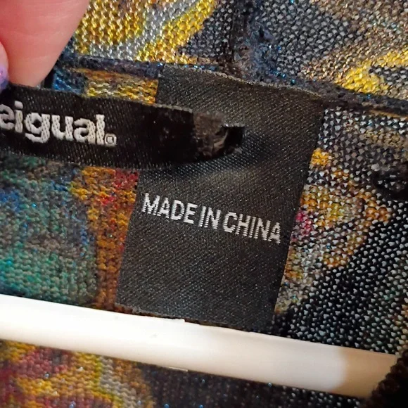 Desigual Multicolor Patterned Top - Picture 5 of 7